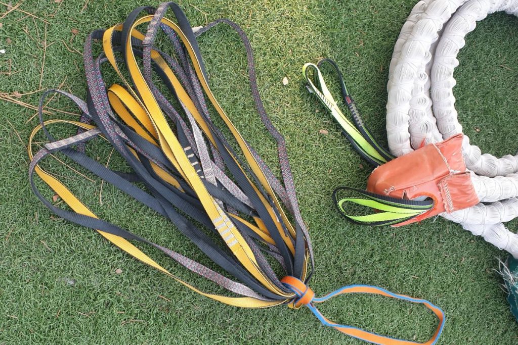 Equipos y cuerdas elásticas para el salto - Bungue Jumping