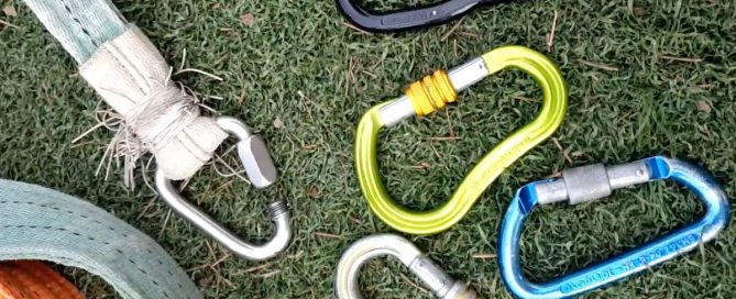 Equipos y cuerdas elásticas : Mosquetones