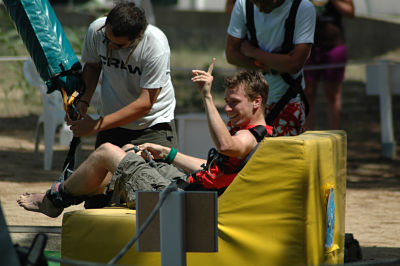 equipo de bungee jumping